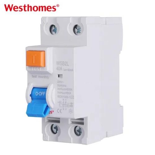 CE CB Approved 4p Breaker-Protector RCCB Residual Current Operated Circuit Break