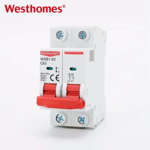 Popular Design Structure Mini MCB Circuit Breaker 2p Miniature Circuit Breaker