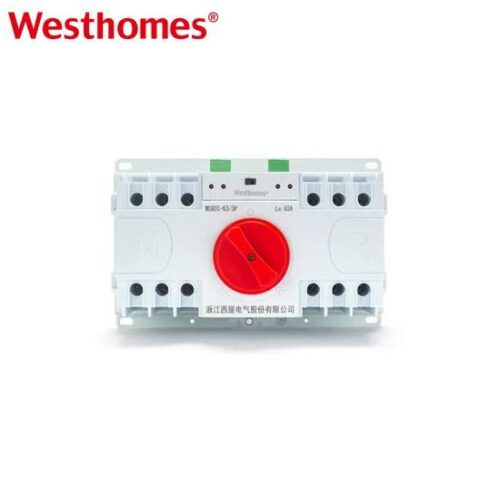Double Power Supplies Wcq2c Automatic Intelligent Type Changeover Switch 50Hz 400V Transfer Switch