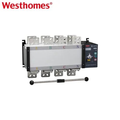 Double Power Supplies Wcq2g Automatic Intelligent Type Changeover Switch 50Hz 400V Transfer Switch