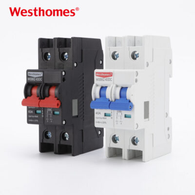 High Quality DC Mini Circuit Breaker DC 40A DC 3p 1500V Miniature Circuit Breaker