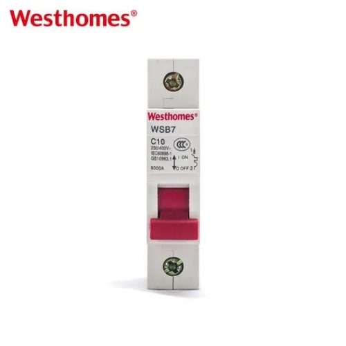 High Breaking MCB AC Electrical Miniature Circuit Breaker  Wsb7-63  MCB 3p