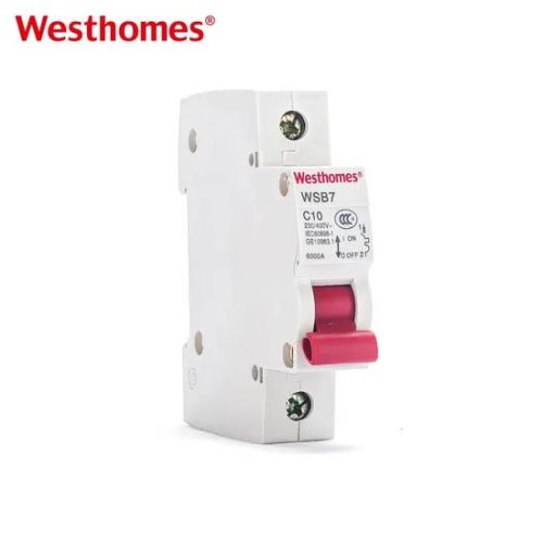 New Design DIN Rail Series Miniature Circuit Breaker Wsb7-63 MCB 1p