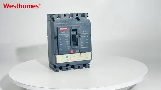 Westhomes Electric Type MCCB Circuit Breaker Wcm6 (E) L CE/CCC 22ka-50ka 3p/4p