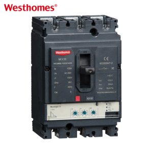 Westhomes WCM6E Series 100A 250A 400A 600A Electric Moulded Case MCCB Circuit Breaker