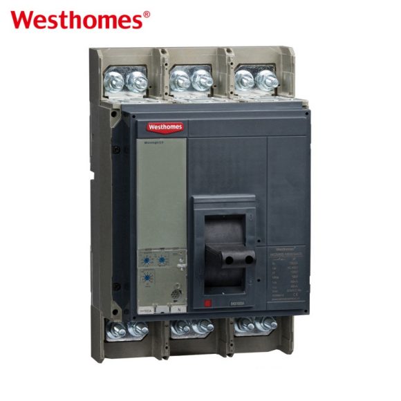 Westhomes WCM6E Series 100A 250A 400A 600A Electric Moulded Case MCCB Circuit Breaker