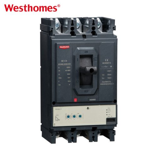 Westhomes WCM6E Series 100A 250A 400A 600A Electric Moulded Case MCCB Circuit Breaker