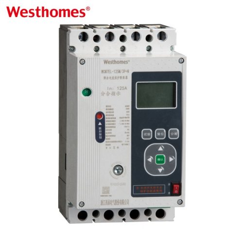 Westhomes New Design DIN Rail Fixed  Circuit Breaker  Wcm7EL 35ka-85ka ODM OEM 1-4p