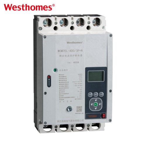 Westhomes New Design DIN Rail Fixed  Circuit Breaker  Wcm7EL 35ka-85ka ODM OEM 1-4p