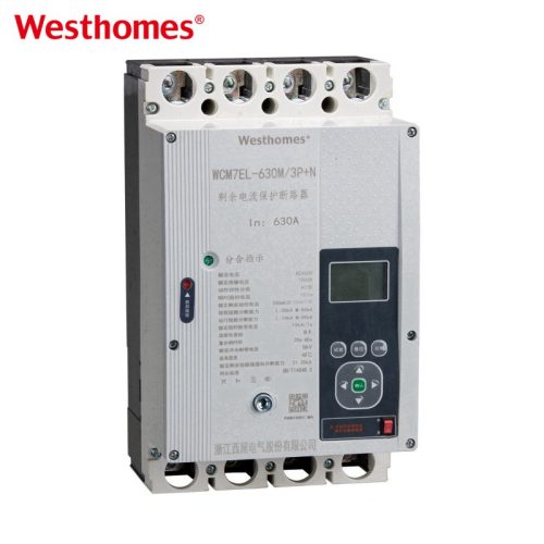 Westhomes New Design DIN Rail Fixed  Circuit Breaker  Wcm7EL 35ka-85ka ODM OEM 1-4p