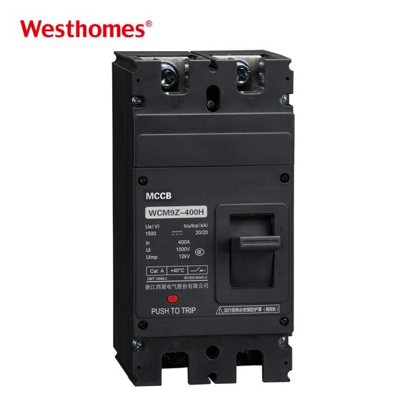 Westhomes MCCB 250A DC Solar Moulded Case MCCB Circuit Breakers with Competitive Price