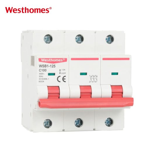 WSB1-125 MCB 63A to 125A Miniature Circuit Breaker