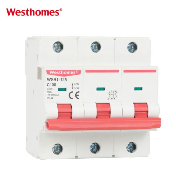 WSB1-125 MCB 63A to 125A Miniature Circuit Breaker