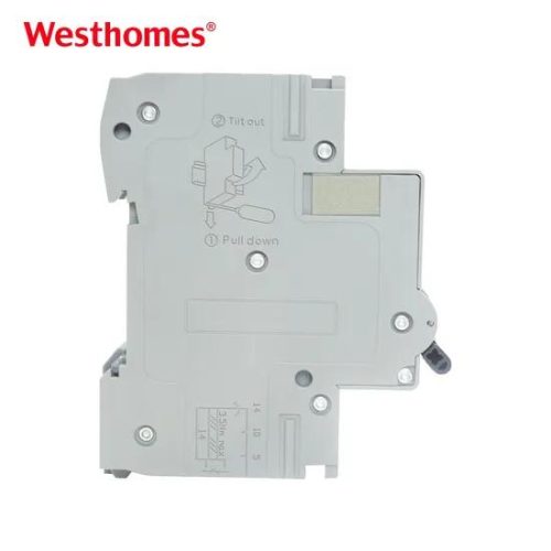 Westhomes 1A to 80A 1 Pole DIN Rail DC MCB Breaker Miniature Circuit Breaker