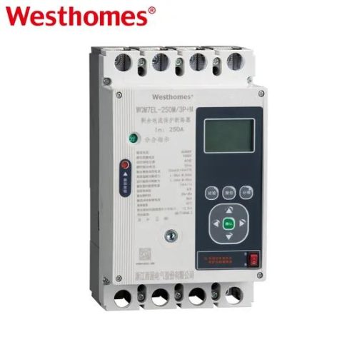 Westhomes Electric Type Fixed Circuit Breaker Wcm7EL 35ka-85ka ODM OEM 1-4p