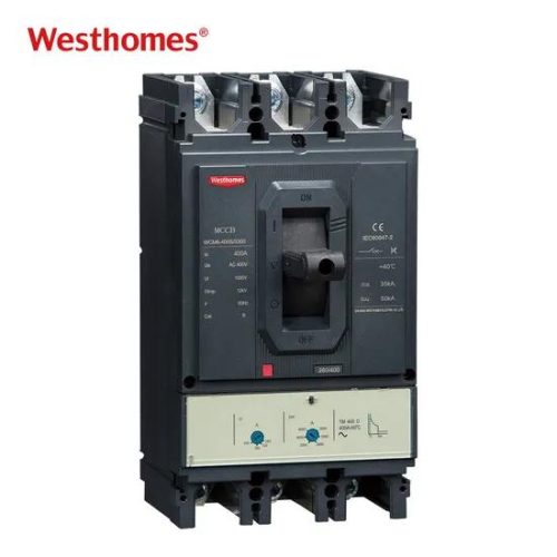 Westhomes Electric Type MCCB Circuit Breaker Wcm6 (E) L CE/CCC 22ka-50ka 3p/4p