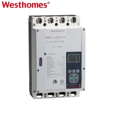 Westhomes New Design DIN Rail Fixed  Circuit Breaker  Wcm7EL 35ka-85ka ODM OEM 1-4p