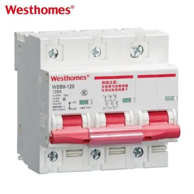 Westhomes Low Voltage AC 230V/400V 3p MCB Mini Circuit Breaker