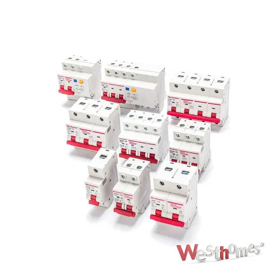Westhomes 1A to 80A 1 Pole DIN Rail DC MCB Breaker Miniature Circuit Breaker