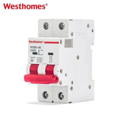 Westhomes Factory Miniature AC Low Voltage Circuit Breaker 3p with AC230V400V 50Hz/60Hz