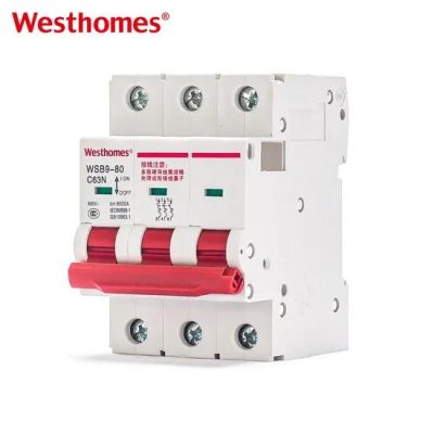 Factory MCB Price 6ka/10ka Miniature Circuit Breaker 4p with AC230V400V CB/CE
