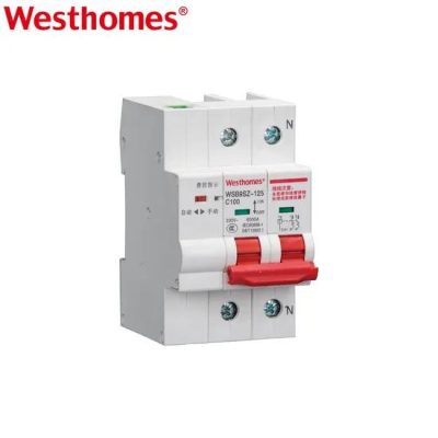 Westhomes Factory Price Wsb9sz-125 AC Electrical Miniature Circuit Breaker 6-100A MCB 1p
