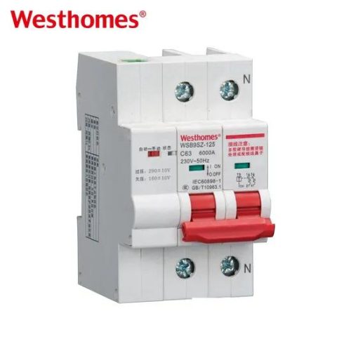 Westhomes Factory Wsb9sz-125 Air AC Electrical Miniature Circuit Breaker 6-100A MCB 3p