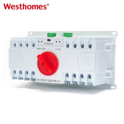 4P Automatic Transfer Switch | Dual Power Supply ATS WCQ2C