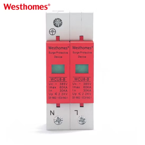 Westhomes WCU8-B 3P 60kA Surge Protection Device for 230V/400V AC Systems