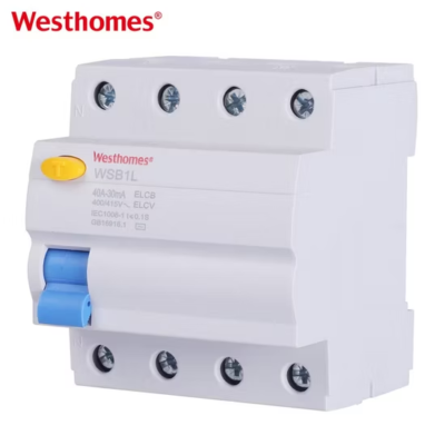 Westhomes WSB1L Series 63A 3P+N RCCB