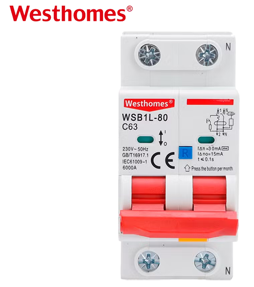 WSB1L-80 leakage circuit breaker
