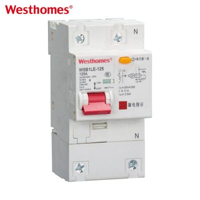 WSB1LE-125 1P+N Earth Leakage Circuit Breaker