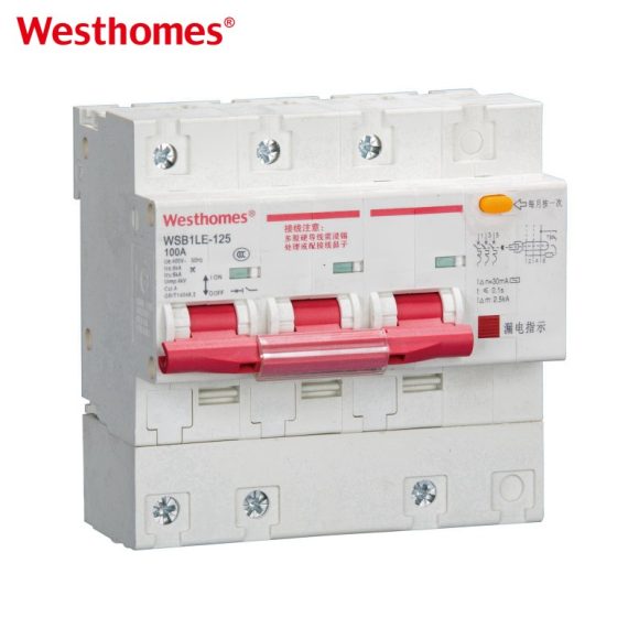 WSB1LE-125 1P+N Earth Leakage Circuit Breaker