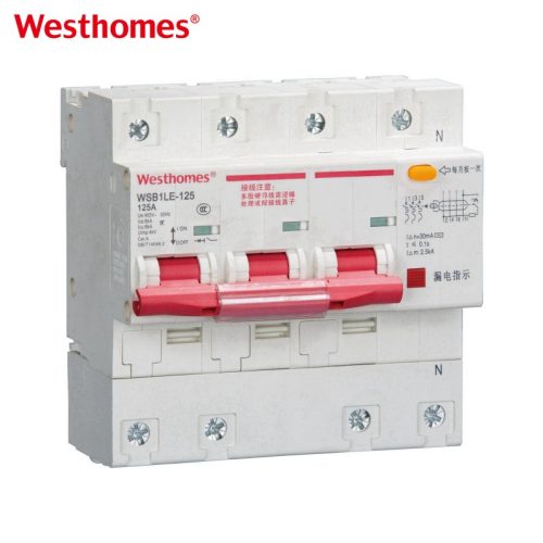 WSB1LE-125 1P+N Earth Leakage Circuit Breaker