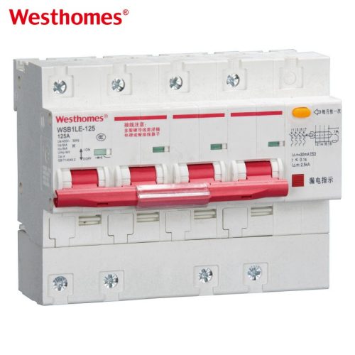 WSB1LE-125 1P+N Earth Leakage Circuit Breaker