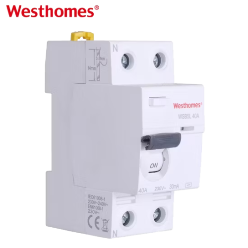 WSB5L Series 1P+N RCCB Residual Current Circuit Breaker