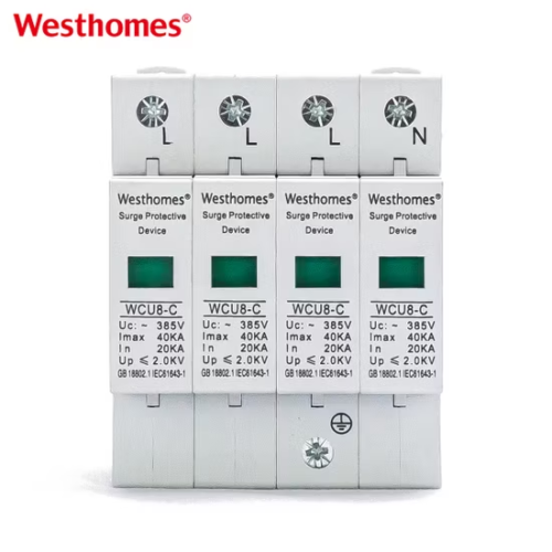 Popular Electric WCU8-C 4P 40kA Surge Protection Device