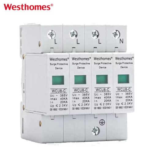 Popular Electric WCU8-C 4P 40kA Surge Protection Device