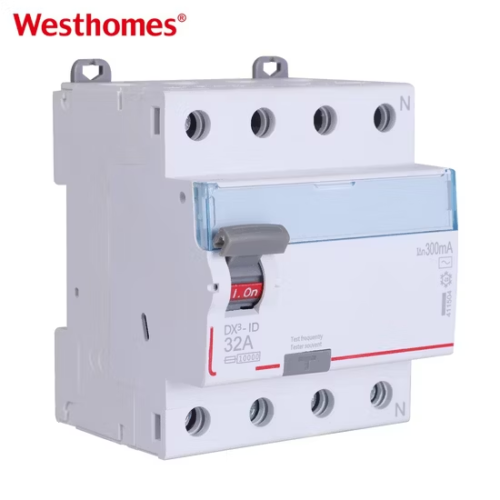 DX3-ID 3P+N Residual Current Circuit Breaker