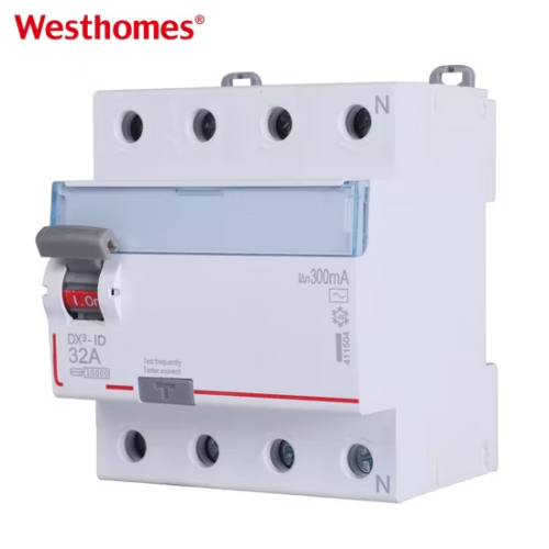 DX3-ID 3P+N Residual Current Circuit Breaker