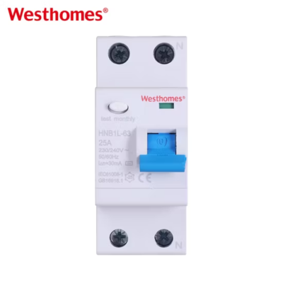 HNB1L-63 1P+N Residual Current Circuit Breaker