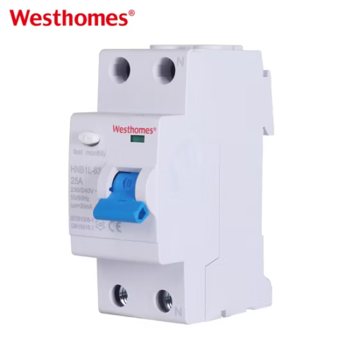 HNB1L-63 1P+N Residual Current Circuit Breaker