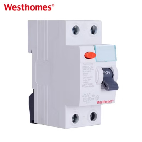 Westhomes HNB2L-63 1P+N RCCB | 230V Mini Circuit Breaker 63A