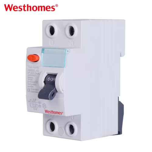 Westhomes HNB2L-63 1P+N RCCB | 230V Mini Circuit Breaker 63A