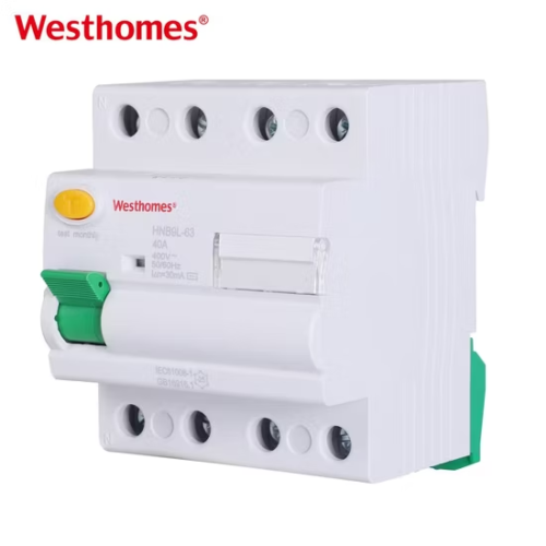 HNB9L-63 3P+N Residual Current Circuit Breaker