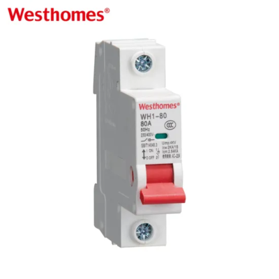 Westhomes Electric Isolating Switch WH1-80 1p