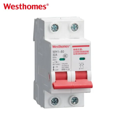 Westhomes Electric WH1-80 2P Switch Disconnector