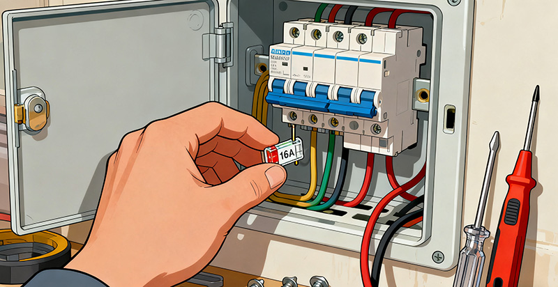 16-amp fuse