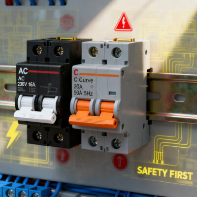 AC Mini Circuit Breakers and C Curve Circuit Breakers