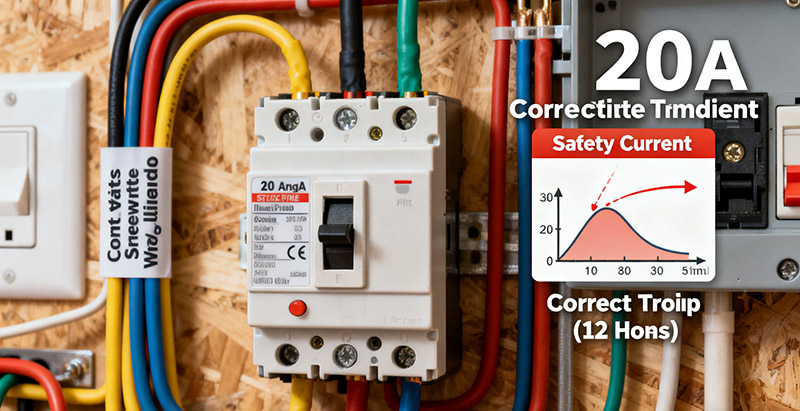 Use 12 AWG Copper for a 20A Breaker